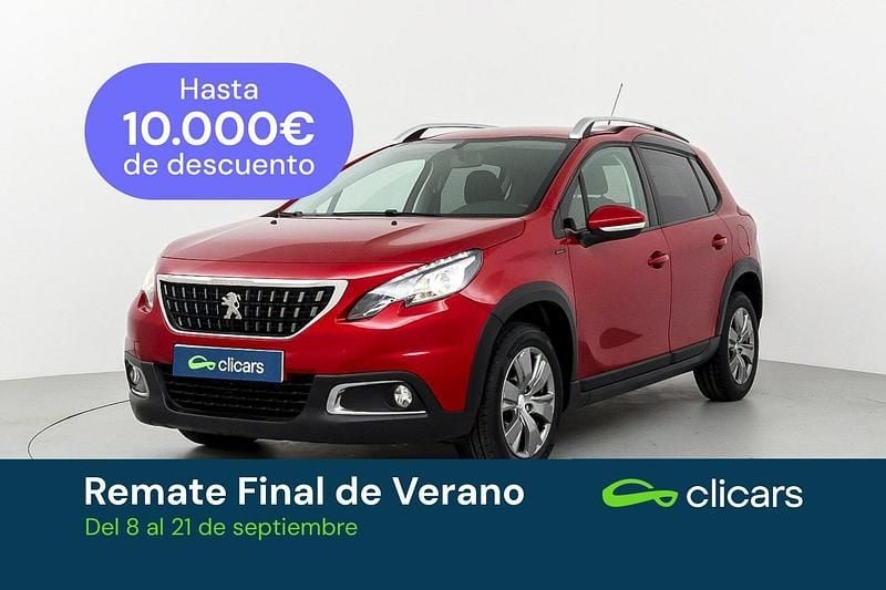 Rojo Usado 2019 Peugeot 2008 Signature Sky SUV | 12.390 € (Super precio) - Imagen 1/4