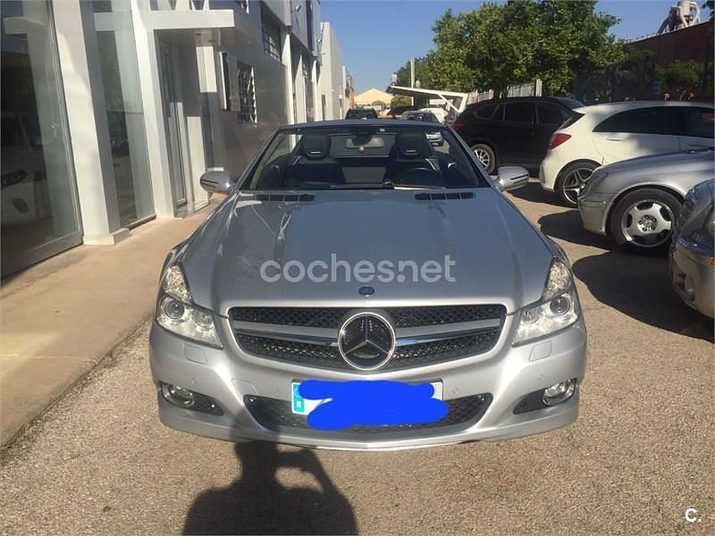 Usado Mercedes SL350 315 CV (231 kW) 2011 Gris / plata Descapotable