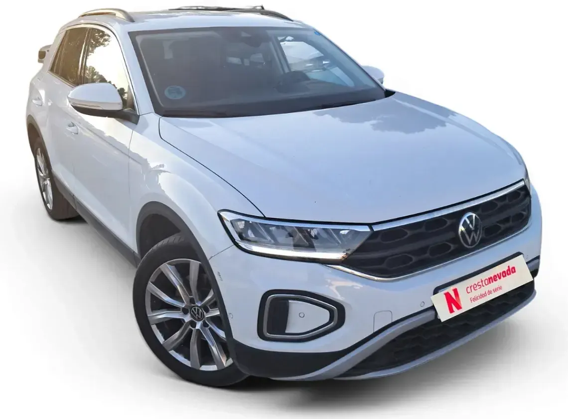 Usado VW T-Roc Life 150 CV (110 kW) 2023 Blanco SUV