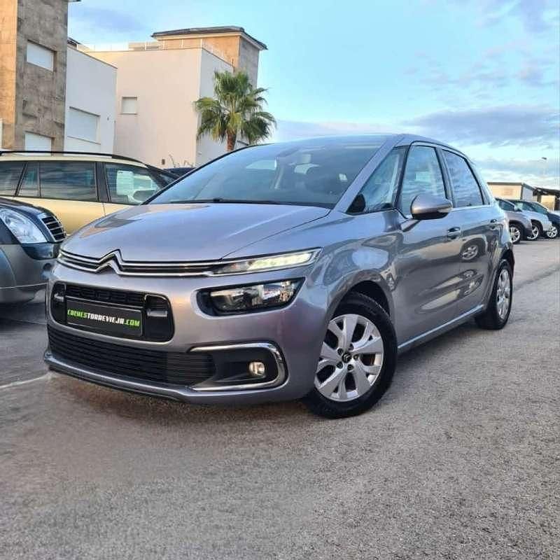 Usado Citroën C4 Picasso Live 120 CV (88 kW) 2018 Gris Monovolumen