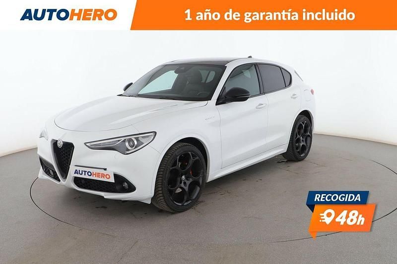 Blanco Usado 2022 Alfa Romeo Stelvio Veloce SUV | 33.799 € (Caro) - Imagen 1/3