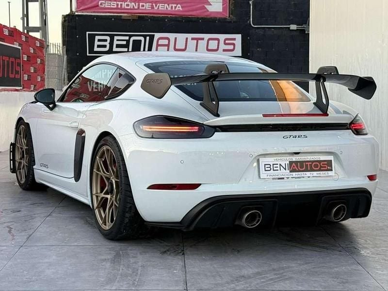 Nuevo Porsche Cayman GT4 500 CV (367 kW) 2025 Blanco Coupe