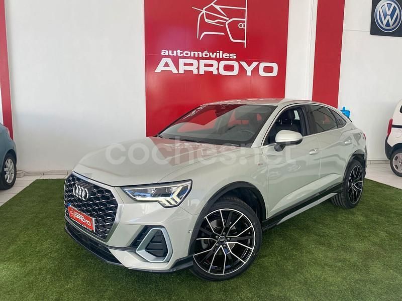 Azul Usado 2021 Audi Q3 Sportback S-Line SUV | 35.990 € (Un poco caro) - Imagen 1/4