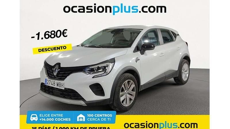 Blanco Usado 2022 Renault Captur Intens SUV | 16.810 € (Buen precio) - Imagen 1/4