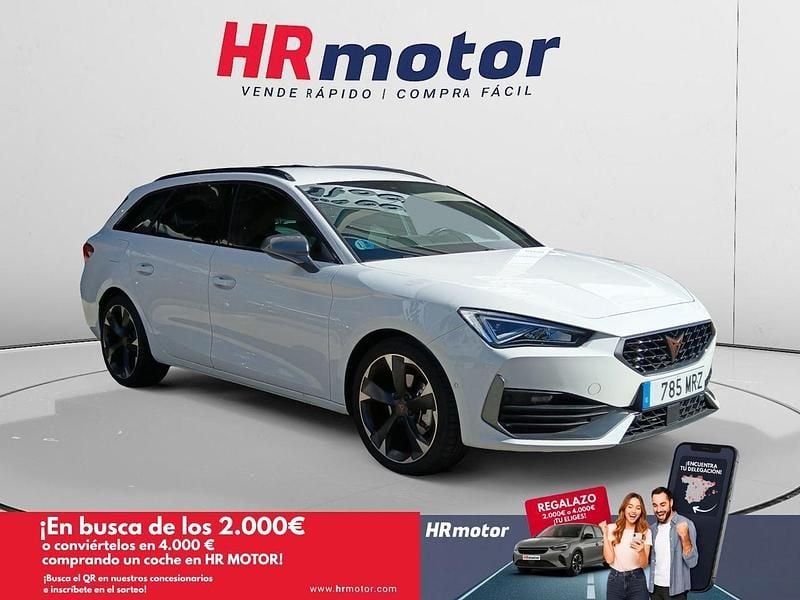 Blanco Usado 2024 Cupra Leon Berlina | 27.390 € (Precio justo) - Imagen 1/4
