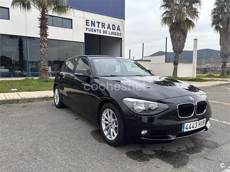 Usado BMW 116 Efficient Dynamics 116 CV (85 kW) 2014 Negro Utilitario