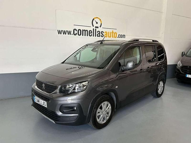 Gris Usado 2020 Peugeot Rifter Allure Monovolumen | 18.990 € (Precio justo) - Imagen 1/4
