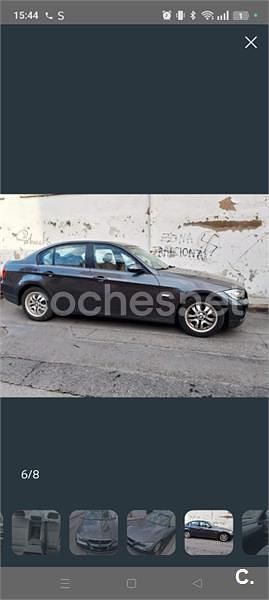 Usado BMW 320 150 CV (110 kW) 2007 Gris / plata Berlina