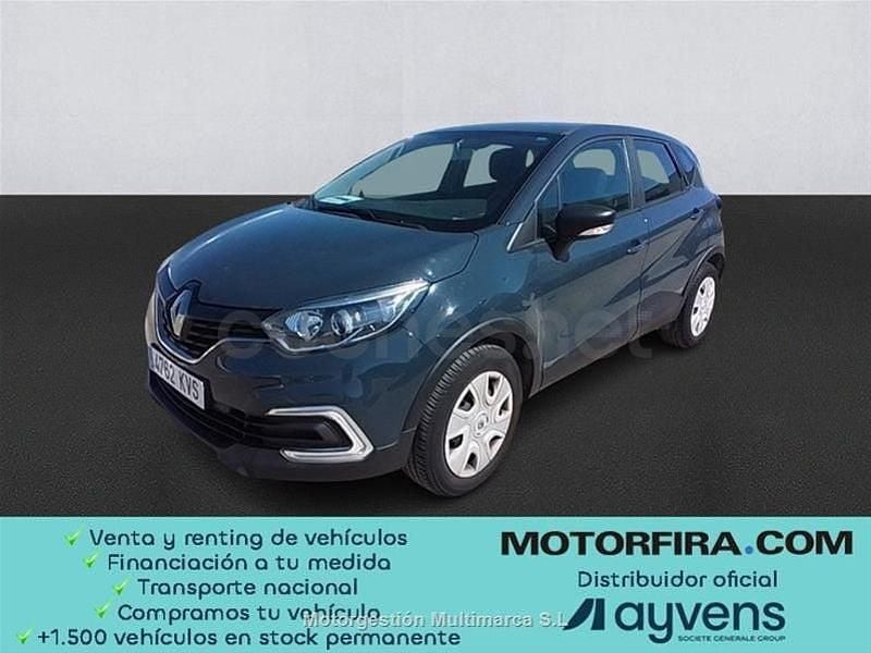 Usado Renault Captur Life 90 CV (66 kW) 2019 Azul SUV