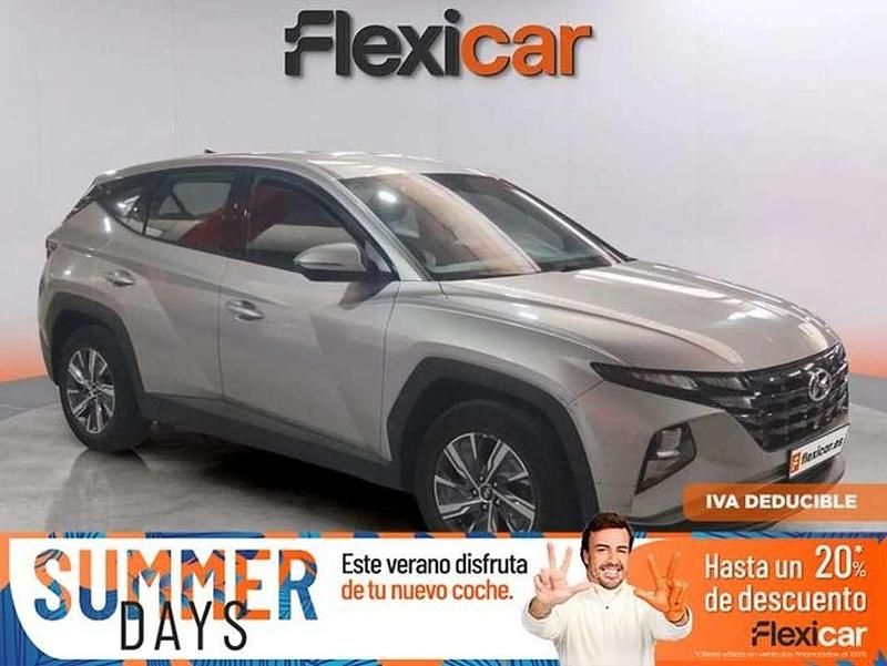 Gris Usado 2023 Hyundai Tucson SUV | 18.490 € (Buen precio) - Imagen 1/4