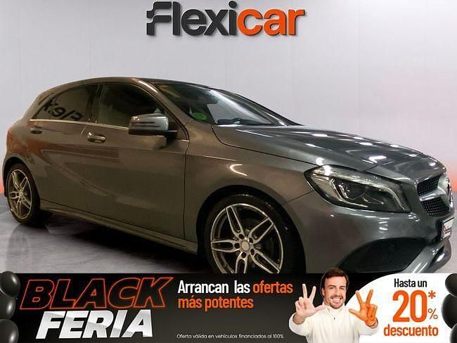 Gris / plata Usado 2017 Mercedes A200 AMG line Berlina | 19.790 € (Precio justo) - Imagen 1/4
