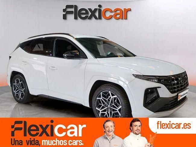Blanco Usado 2023 Hyundai Tucson N Line SUV | 22.990 € (Un poco caro) - Imagen 1/4