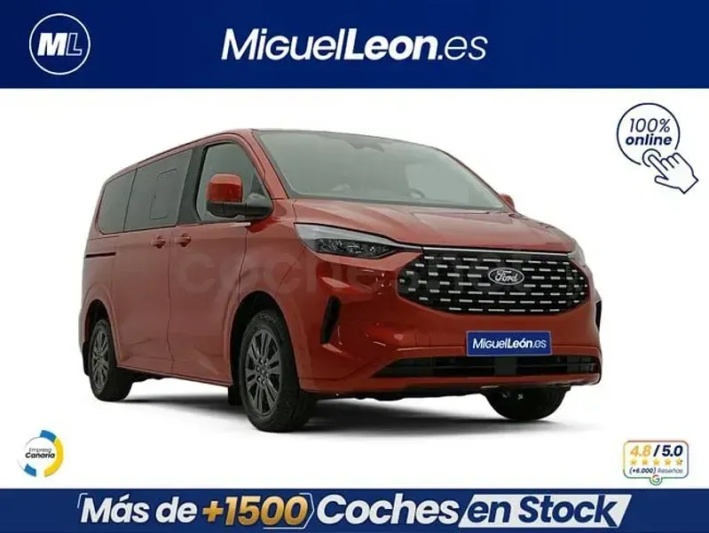 Usado Ford Tourneo Custom Titanium 170 CV (125 kW) 2024 Rojo Van