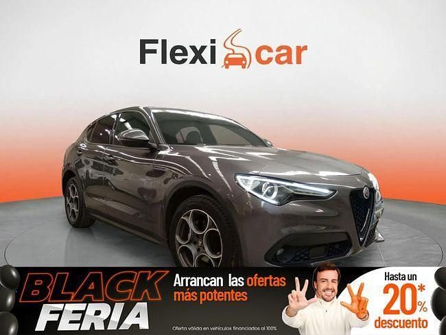 Gris Usado 2022 Alfa Romeo Stelvio Sprint SUV | 32.480 € (Precio justo) - Imagen 1/4