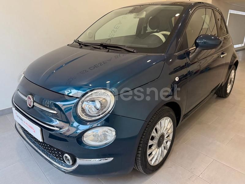 Azul Usado 2023 Fiat 500 Berlina | 10.990 € (Precio justo) - Imagen 1/4