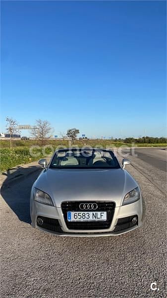 Usado Audi TT Roadster S-Line 160 CV (117 kW) 2013 Gris / plata Descapotable