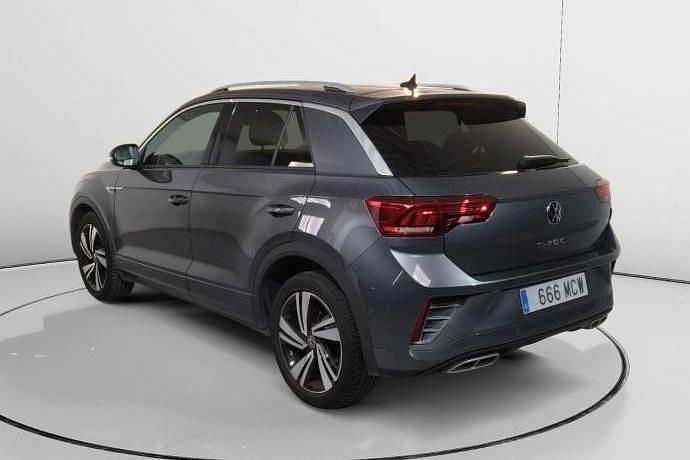 Usado VW T-Roc R-line 150 CV (110 kW) 2022 Negro SUV
