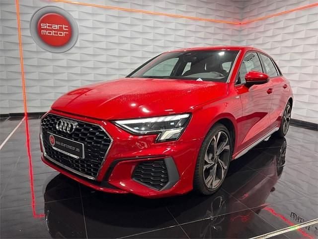 Rojorojo Usado 2021 Audi A3 S-Line Berlina | 22.900 € (Precio justo) - Imagen 1/4