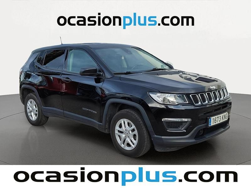 Usado Jeep Compass Sport 140 CV (102 kW) 2018 Negro SUV
