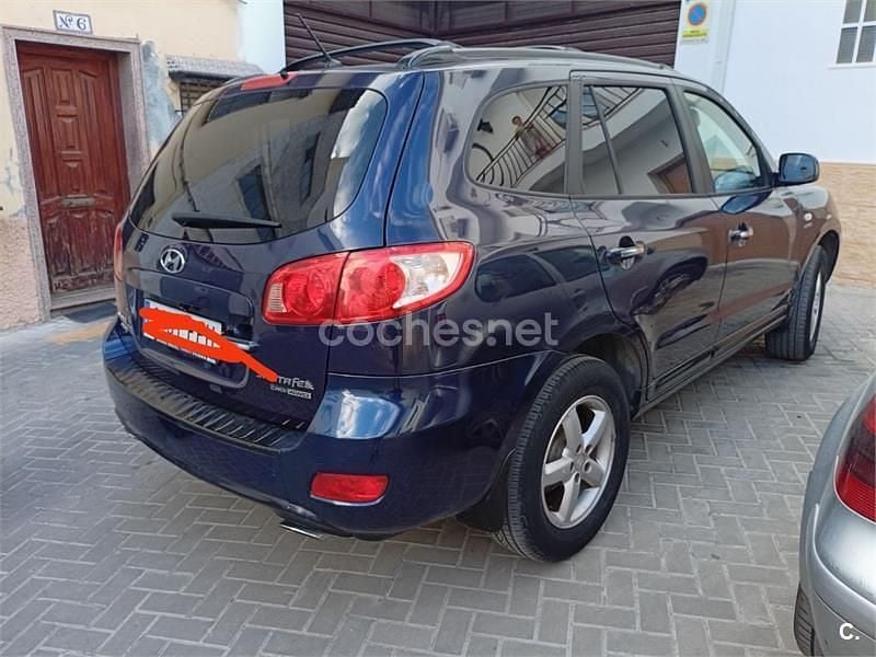 Azul Usado 2007 Hyundai Santa Fe Comfort SUV | 6299 € (Buen precio) - Imagen 1/4