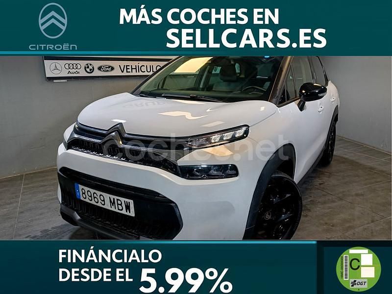 Blanco Usado 2022 Citroën C3 Aircross PureTech SUV | 13.790 € (Precio justo) - Imagen 1/4
