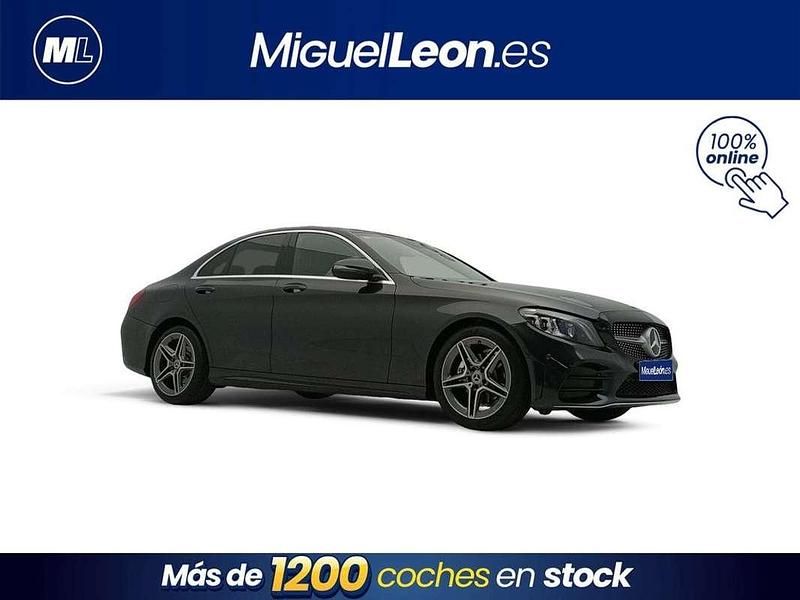 Usado Mercedes C200 162 CV (119 kW) 2021 Negro Berlina