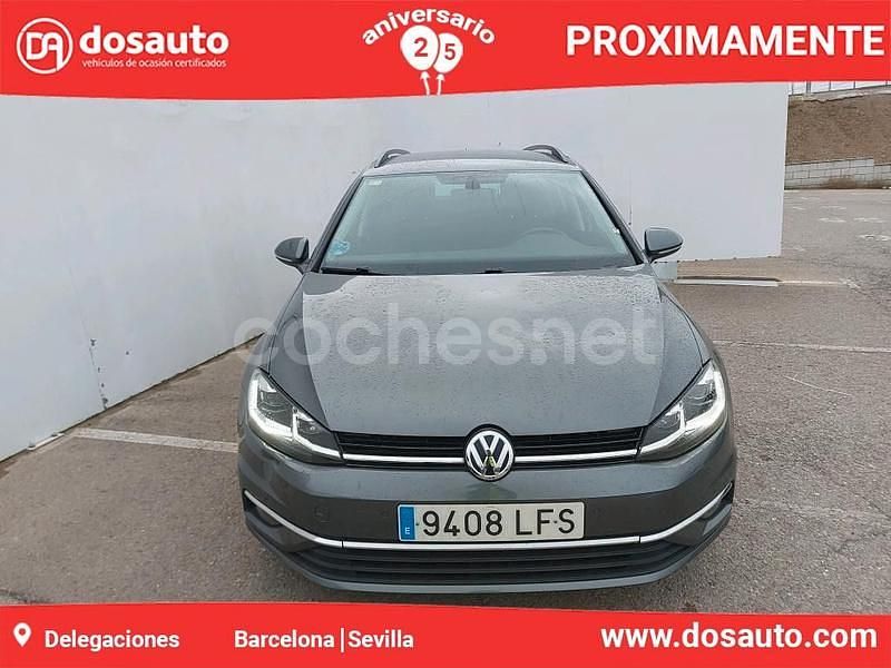 Gris / plata Usado 2020 VW Golf VII Advance Familiar | 13.990 € (Precio justo) - Imagen 1/4