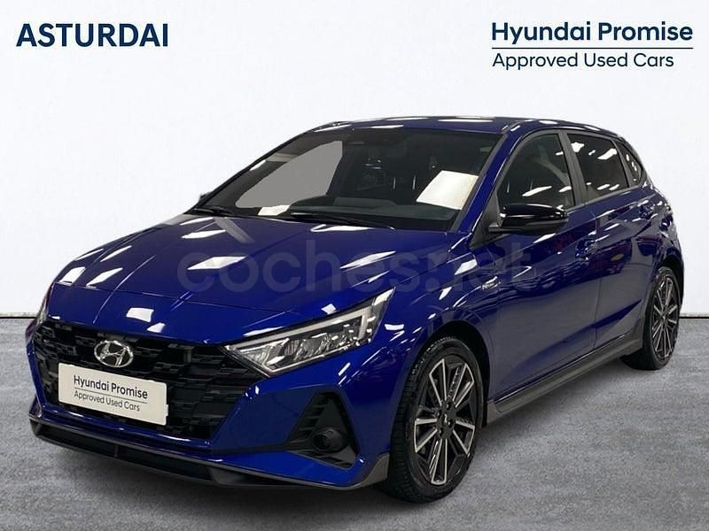 Azul Usado 2023 Hyundai i20 N Line Berlina | 18.990 € (Precio justo) - Imagen 1/4