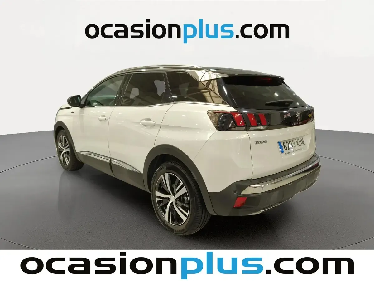 Usado Peugeot 3008 GT-line 131 CV (96 kW) 2018 Blanco SUV