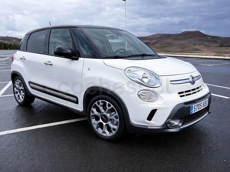 Usado Fiat 500L Lounge 95 CV (69 kW) 2017 Blanco Monovolumen