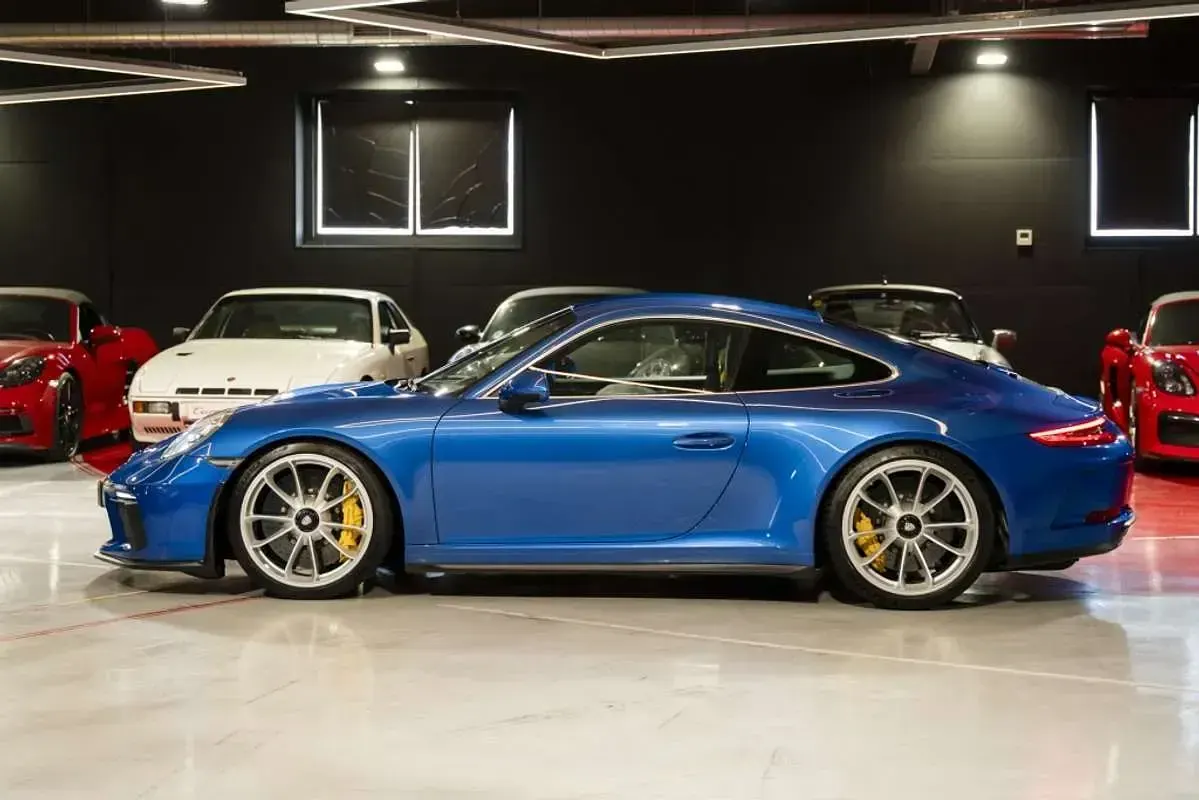 Usado Porsche 911 GT3 500 CV (367 kW) 2018 Azul Coupe