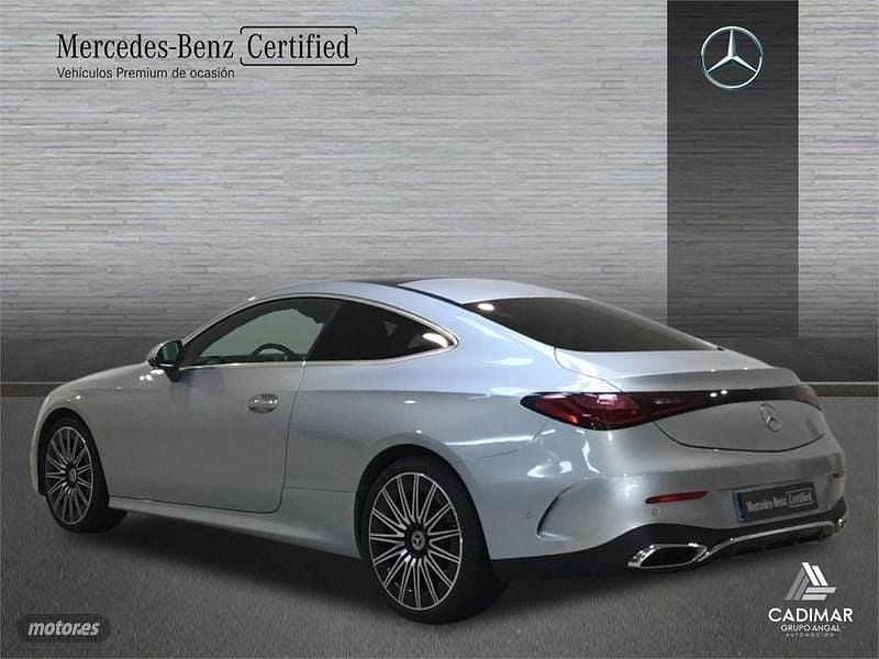 Usado Mercedes CLE220 197 CV (144 kW) 2024 Plata hightech Coupe