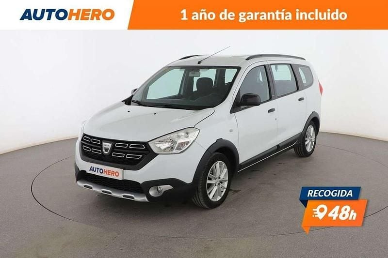 Blanco Usado 2018 Dacia Lodgy Monovolumen | 10.899 € (Precio justo) - Imagen 1/3