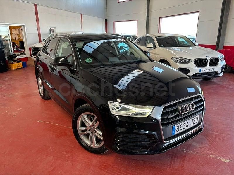 Usado Audi Q3 150 CV (110 kW) 2017 Negro SUV