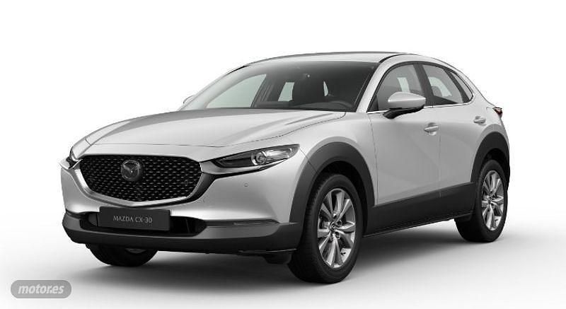 Plateado Usado 2022 Mazda CX-30 SUV | 22.100 € (Precio justo) - Imagen 1/3