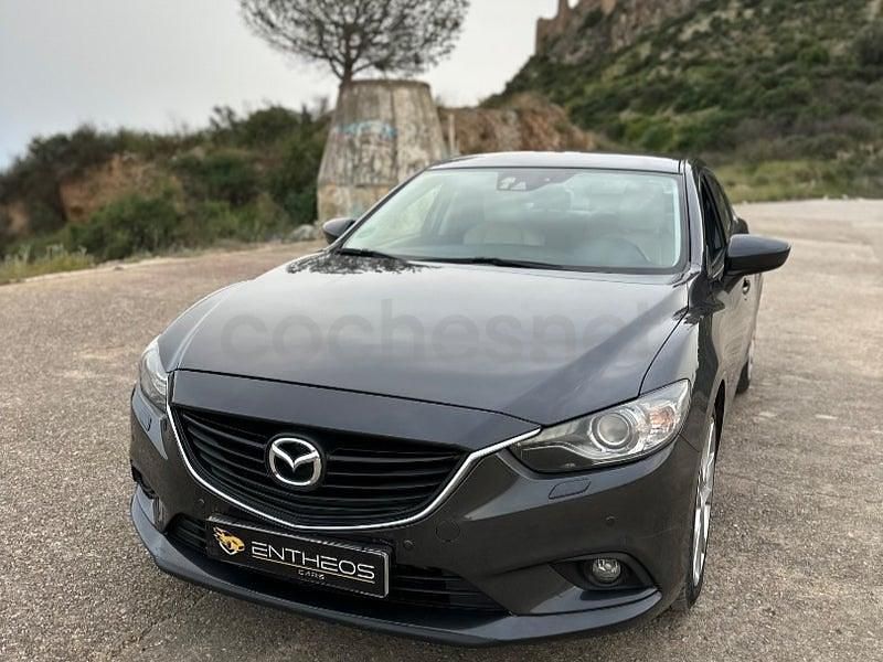 Usado Mazda 6 Luxury 150 CV (110 kW) 2013 Gris / plata Familiar
