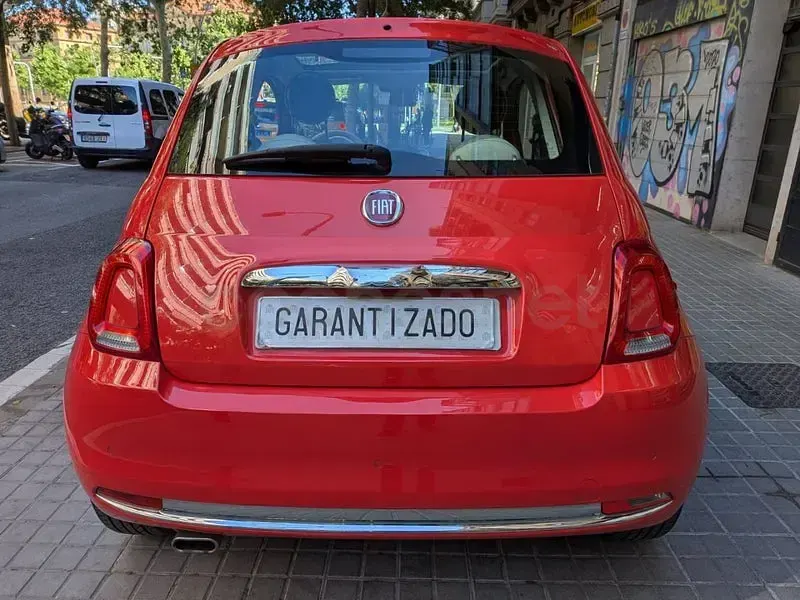 Usado Fiat 500 Lounge 69 CV (50 kW) 2018 Granate Berlina