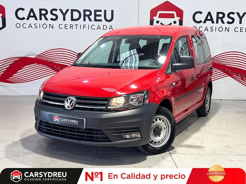Rojo Usado 2020 VW Caddy Monovolumen | 13.600 € (Super precio) - Imagen 1/3