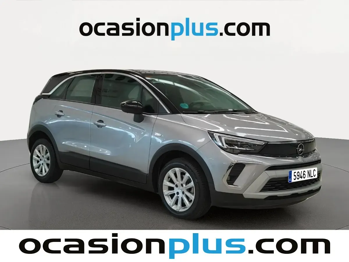 Usado Opel Crossland Edition 110 CV (80 kW) 2021 Gris SUV