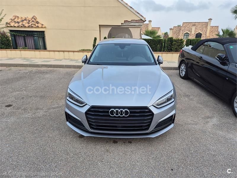 Usado Audi A5 Sportback S-Line 163 CV (119 kW) 2019 Gris / plata Utilitario