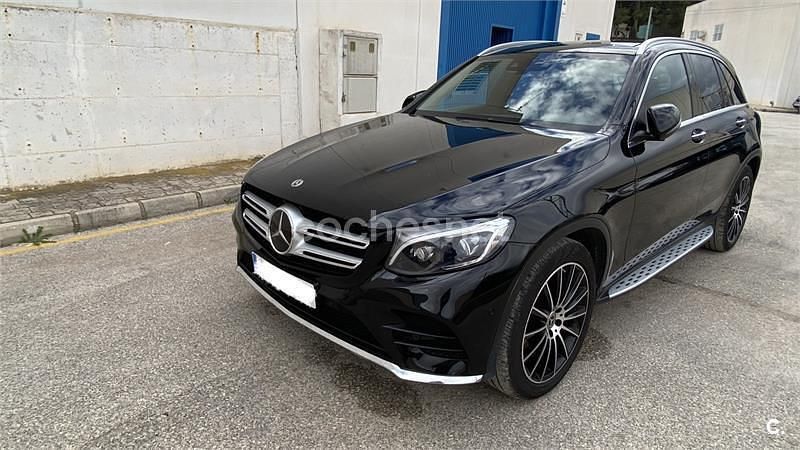 Usado Mercedes GLC350 258 CV (189 kW) 2017 Negro Coupe