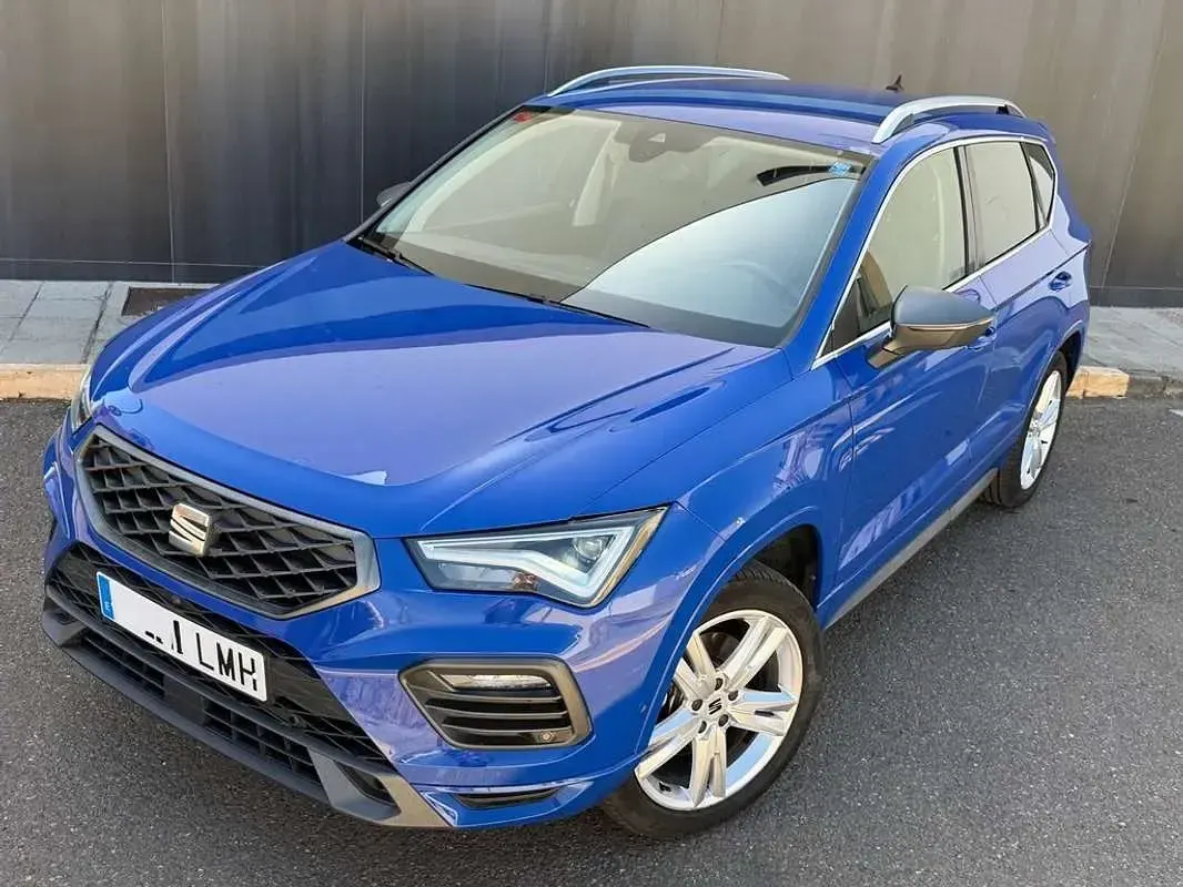 Usado Seat Ateca FR 150 CV (110 kW) 2021 Azul SUV