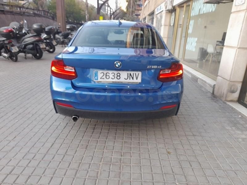Usado BMW 218 150 CV (110 kW) 2016 Azul Coupe