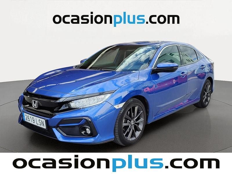 Usado Honda Civic Elegance 126 CV (92 kW) 2021 Azul Utilitario