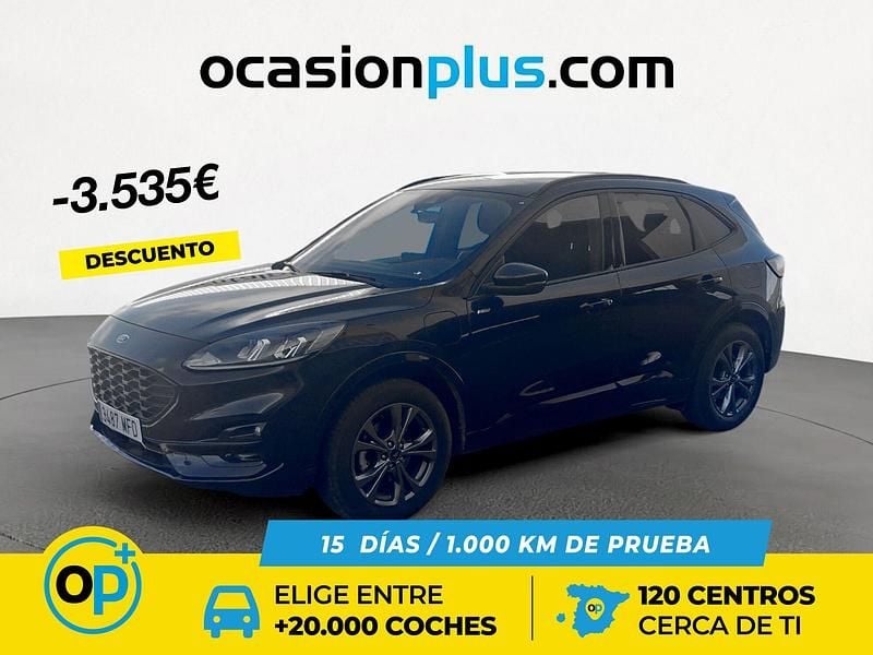 Negro Usado 2023 Ford Kuga ST-Line SUV | 23.490 € (Super precio) - Imagen 1/4