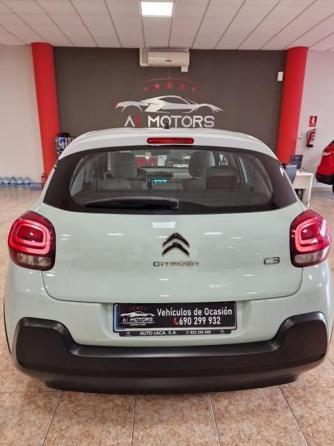 Usado Citroën C3 Feel 82 CV (60 kW) 2016 Verde Utilitario