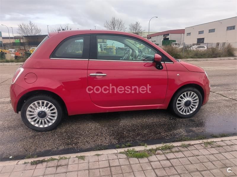 Usado Fiat 500 Lounge 69 CV (50 kW) 2008 Rojo Berlina