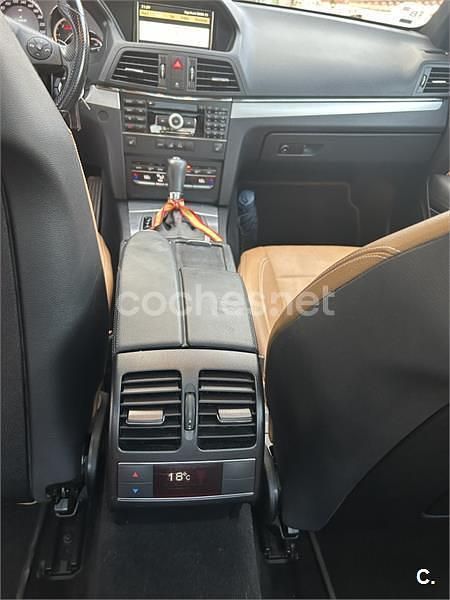 Usado Mercedes E350 231 CV (169 kW) 2009 Negro Coupe