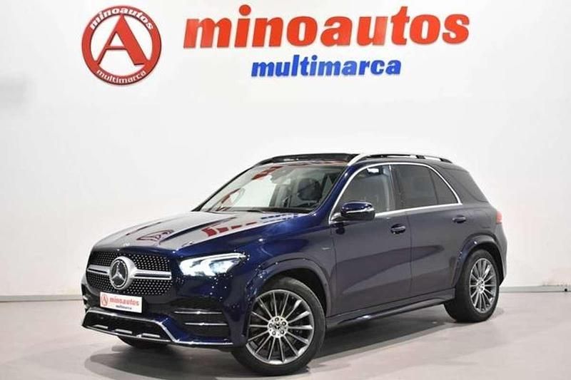 Usado Mercedes 320 AMG line 321 CV (236 kW) 2020 Azul SUV