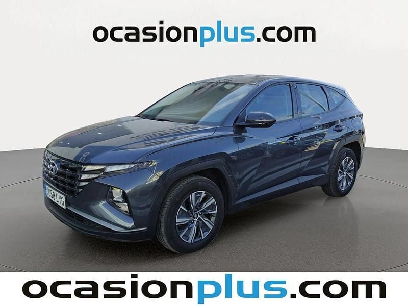 Gris Usado 2022 Hyundai Tucson SUV | 19.500 € (Buen precio) - Imagen 1/4